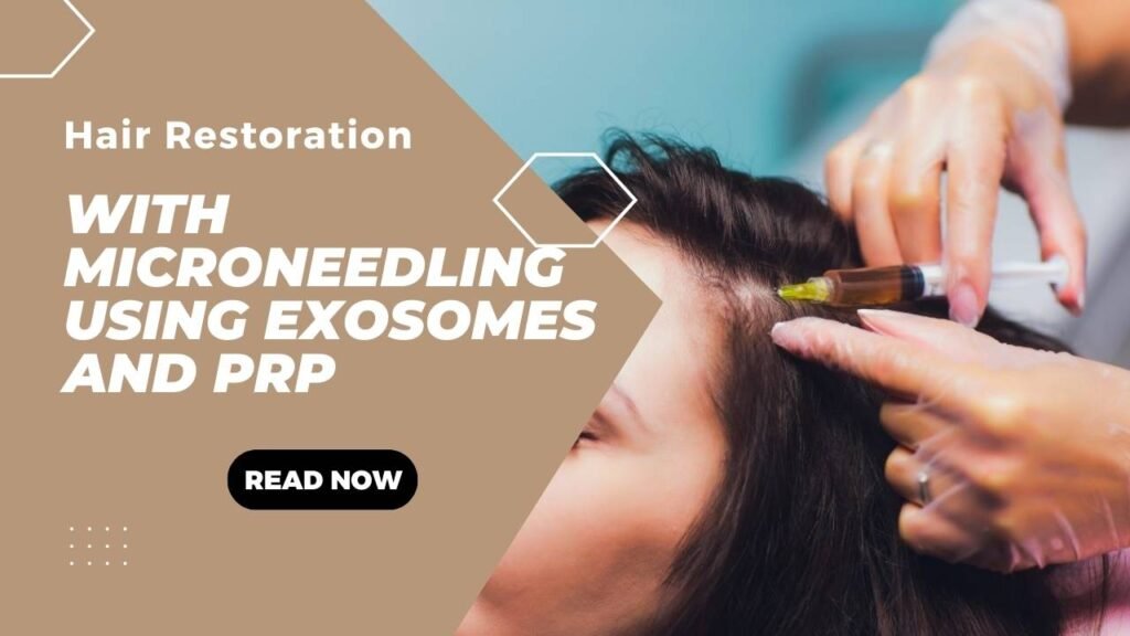 Hair Restoration with Microneedling Using Exosomes and PRP The Future of Hair Regrowth